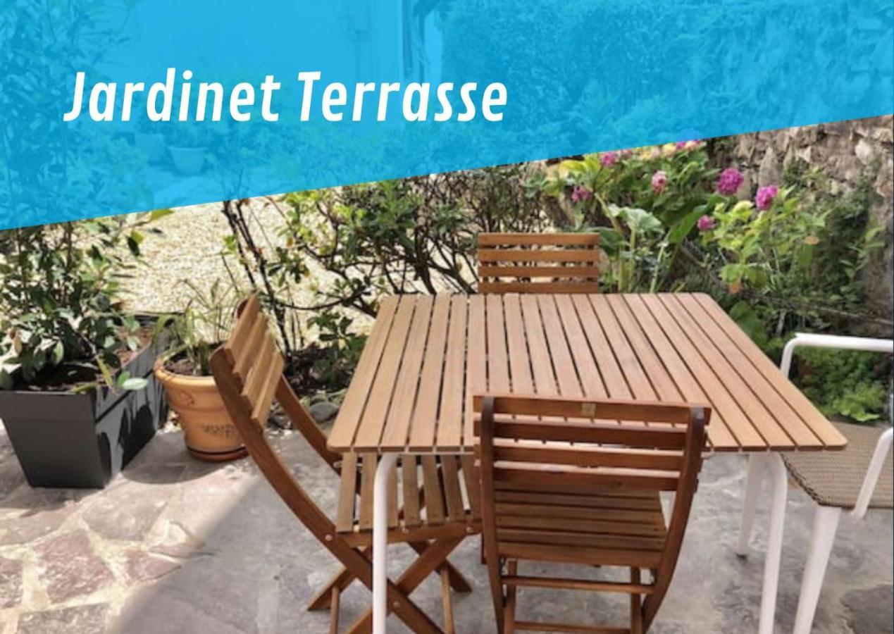 Lalanne Btz, Duplex Jardinet Pres De La Plage Biarritz Eksteriør billede