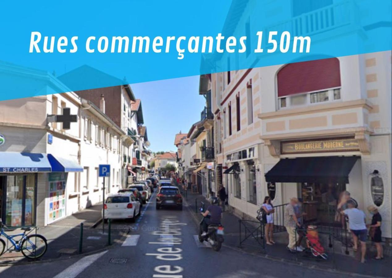 Lalanne Btz, Duplex Jardinet Pres De La Plage Biarritz Eksteriør billede